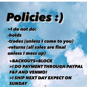 Policies :)